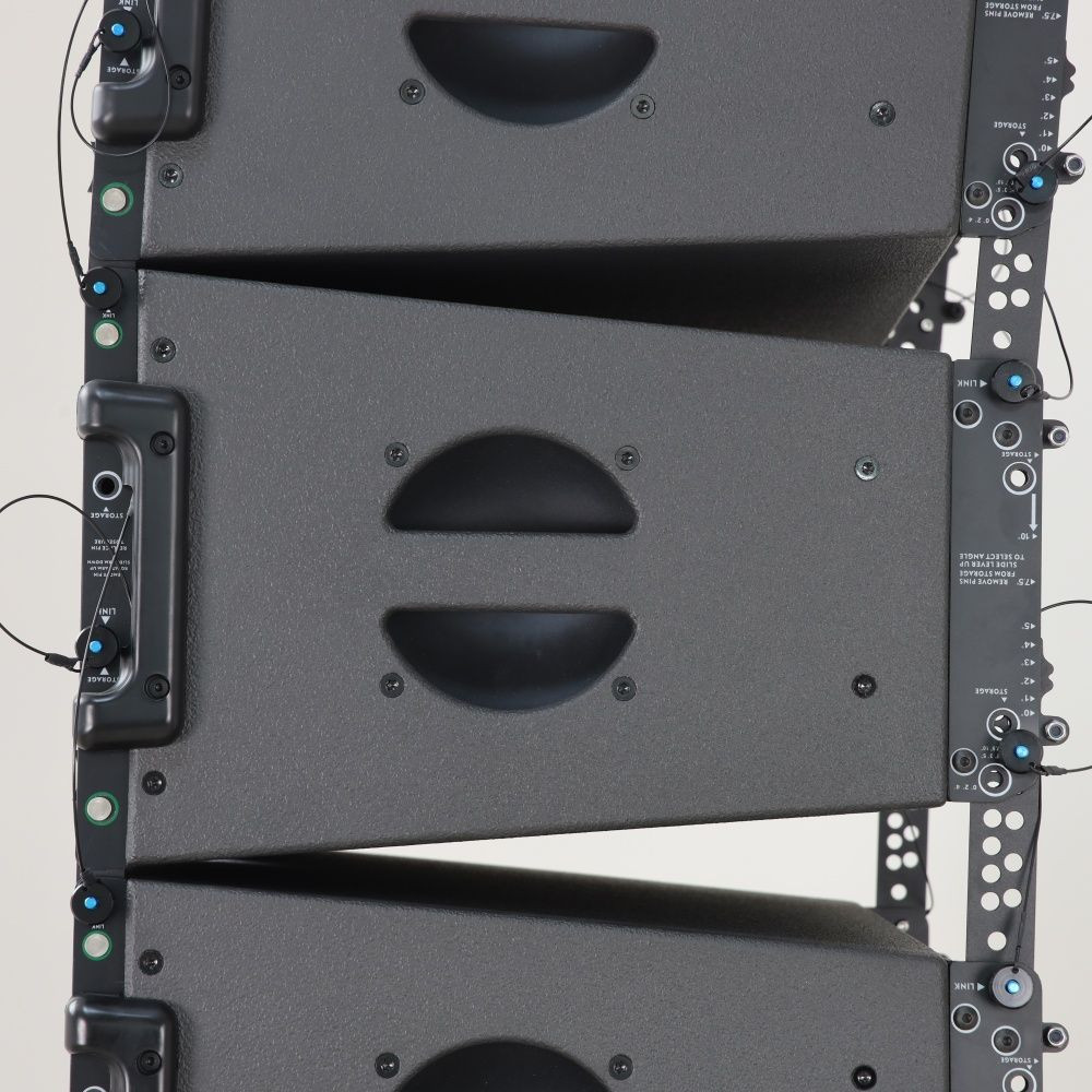 Domc Ka210 High-Output Active Line Array Speaker-Powerful Sound Perfect for Stage Concerts