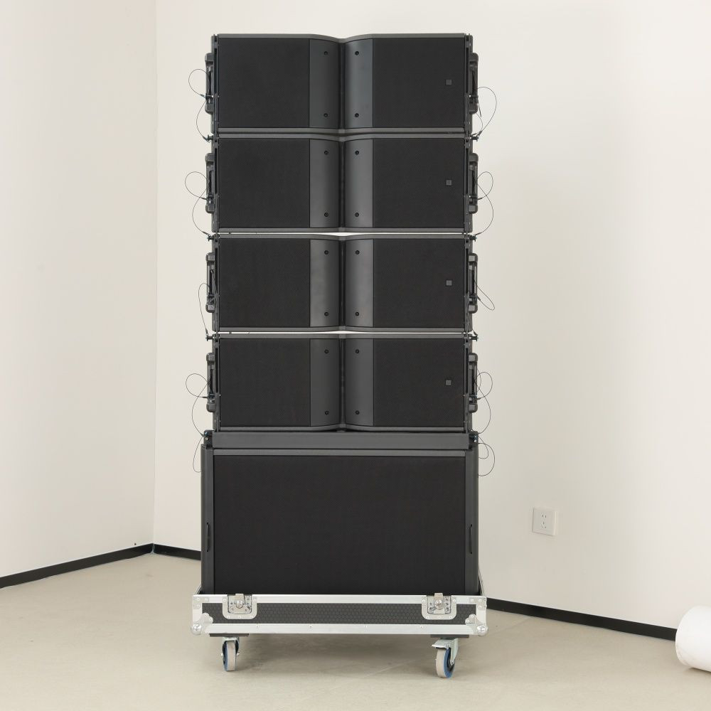 Domc Ka210 8ω Passive Professional 10-Inch Line Array Domc/OEM 110° Vertical Dispersion, Multi-Scenario Professional Au