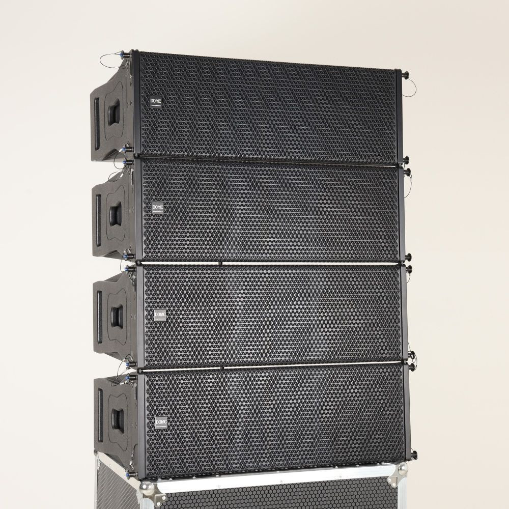 The Domc Xr212 Line Array Professional Audio Equipment for MID-Large Venues and Mobile Sound Reinforcem