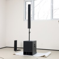 Portable Column Speaker Subwoofer Combo - Professional Performance Outdoor High-Power Deep Bass Portable Audio System