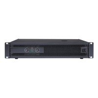 Domc T6 2 Channel 600W Power Amplifier Professional Audio AMP with High Damping Factor >200 for Commercial Sound System