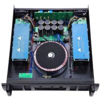 Domc Jk-1200 Advanced Two-Channel Pure Power Amplifier for Home Theater Church Concert Pub Club 8ω 1000W*2 4ω 1400W*2 B