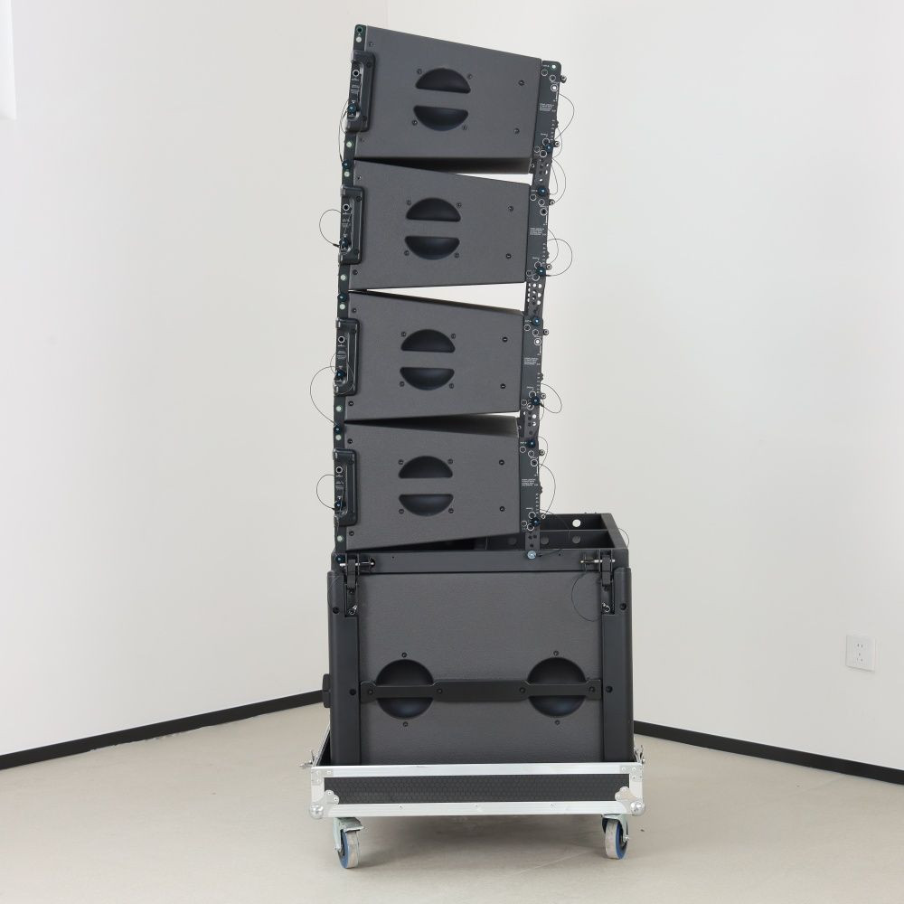 Domc Ka210 Active Line Array Speaker-Powerful Sound Perfect for Stage Concerts