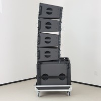 Domc Ka210 Active Line Array Speaker-Powerful Sound Perfect for Stage Concerts