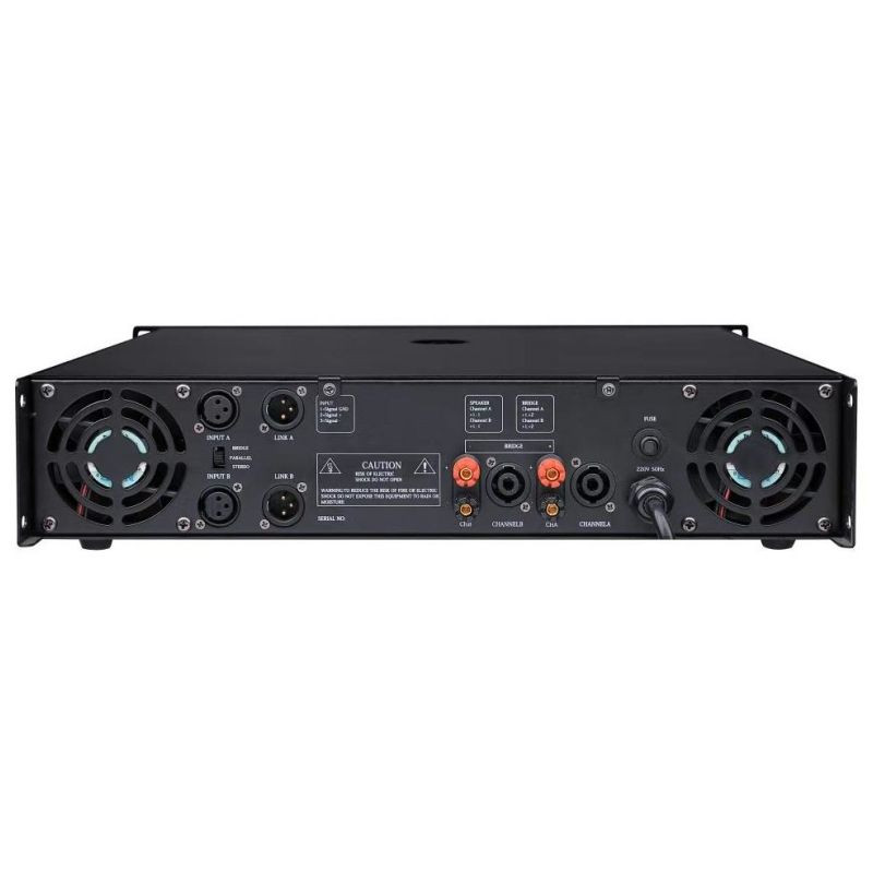 Domc Jk-1000 Premium Two-Channel Amplifier Hi-Fi Stereo for Exceptional Sound Quality Stage Studio Home Audio