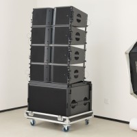 Domc Ka210 Passive Professional 10-Inch Line Array Domc/OEM 110° Vertical Dispersion, Multi-Scenario Professional Au